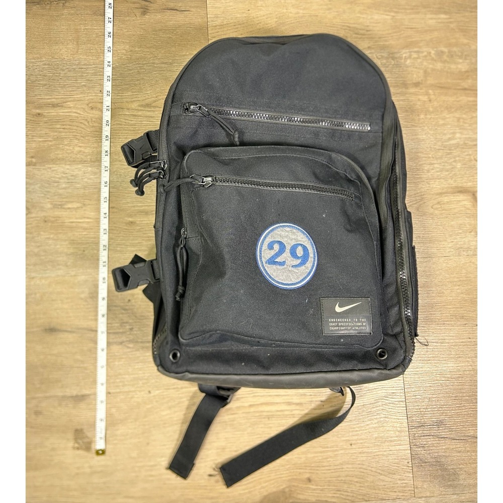 Nike Utility Power Training Backpack Black Max Air Straps Unisex Large